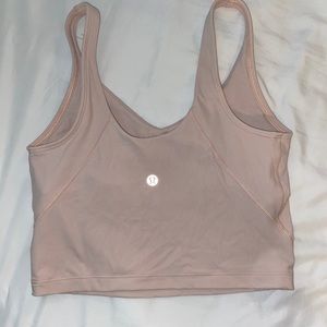 Lululemon blush align tank